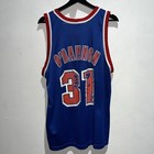 Vintage Champion Jersey Size 44 Large Ed O bannon  31 New Jersey Nets Nba