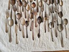 Vintage Silverware Lot Of 69 Pieces - Spoons  Forks  Serving Ware