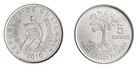 Guatemala 5 Centavos - 1 Quetzel  5 Pieces Set  2009-2023  Km  276 6a-294  Mint
