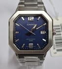 Casio Mtp   b195 Series Mtp-b195d-2a Blue Dial Analog 38   mm New Men   s Watch