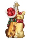 Old World Christmas Blown Glass Christmas Ornaments  Rudolph And Clarice