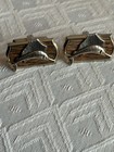 1950   s Vintage Marlin Swordfish Cufflinks Signed Hickok Usa 