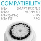 Clarisonic Mia 1 Mia 2 Replacement Facial Brush Heads Sensitive  2-pack