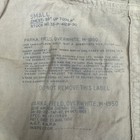 Vintage Us Military M1950 Parka Field Overwhite Tan Size Small
