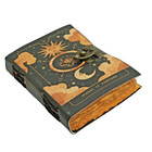 Handmade Genuine Leather Journal A5 Refillable Notebook - Vintage Brown Travel