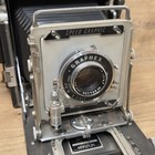 Vintage Graflex Speed Graphic 4x5 Camera W  Graphic Polaroid Back
