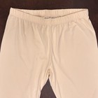 L l  Bean Women s Simple Soft Base Layer Pants Joggers Large Ivory Outdoors Euc