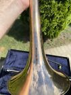 Vintage 1965 C g Conn 8h Elkhart Professional Trombone 8 5    Rose Brass Bell Nice