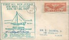 Us First Flight Cover Red Bank New Jersey 1937 Signed On Both Sides