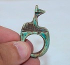 Rare Ancient Antique Anubis Ring For Protection Bc Egyptian Mythology