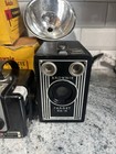 Antique Vintage Camera Lot - Brownie Kodak Camera Untested