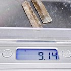 Vintage Navajo Native Hand Stampwork Sterling Silver Dangle Earrings