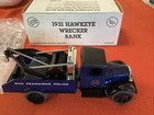Vintage Ertl 1931 Hawkeye Wrecker Truck Bank  Sfpd Branding   9464