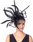Women s Big Flower Fascinator Church Kentucky Derby Hat Royal Ascot Race