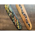 2 Vintage Hand-painted Wooden Australian Boomerangs