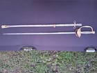 W o w  Fraternal Sword W  Scabbard  Brass   Steel  Model  1861 