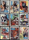 1966 Topps Batman Blue Bat Puzzle Back Almost Complete Set 4 5 - Vg ex  6927924