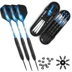 Professional 23g Darts Steel Tip Needles Aluminum Shafts Flights Toys 3pcs Set