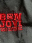 Bon Jovi    have A Nice Day World Tour 2005 2008  Light Weight Jacket Large Vint