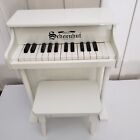 Schoenhut 25 Key Children s Toy Piano Glossy White With Chair Flaw Read