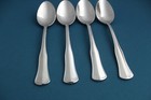 4 Teaspoons Waterford Normandy 18 10 Stainless China 6 1 2 