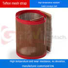 Customized Teflon Mesh Conveyor Belt shrink Tunnel Temperature Net Chain