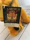 Garfield The Cat Sitting Plush Toy Paws  Vintage Nee With Tags 