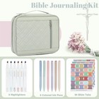 Bible Cover Case For Women  Large Bible Bag Quilted Bible Carrying Case For Girl