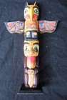 Rare Signed Gary Rice 10  Pacific Northwest 1970s Totem -  Free Shipping