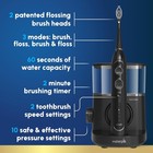 Waterpik Sonic-fusion Sf-04 Electric Toothbrush   Water Flosser     2-in-1 Combo