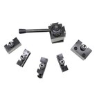 Quick Change Bxa 250-222 Wedge Type Tool Post Holder Set For Swing Dia 10 - 15 