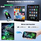 9 7  Tesla Style For 2013-2019 Dodge Ram 1500 2500 3500 Carplay Gps Radio Stereo