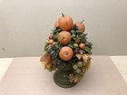 Vintage Mid Century Modern Plastic Fruit Centerpiece Arrangement