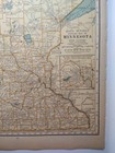 1929 Vintage Minnesota Atlas Map Original Antique Rand Mcnally Premium Atlas
