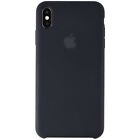 Official Apple Silicone Case For Apple Iphone Xs Max - Black  mrwe2zm a 