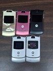 Vintage Motorola Razr   Nokia Cell Phone Lot Of 8 - Parts repair - As Is