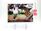 2023 World Series Game-used Dirt Relic Custom Card - George Bush   Texas Rangers