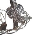 Vintage Godinger Ltd Silver Plated Basket silver Art Co   Movable Handle 