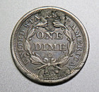 Seated Liberty Dime Love Token-new Orleans Mint