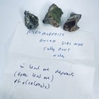 Pyromorphite Crystals Matrix Bwlch Glas Mine Talley Wales Green Lead Phosphate