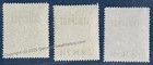 Austria 1918 Airmail Wappen Arms Overprint Set Mi225i-227i Mnh 110478