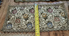 Set 5 Vintage German Jacquard Floral Doilies Brocade Round Square Big Rectangle