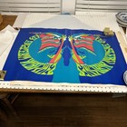 Vtg Org Mcm Fly Eastern Airlines Psychedelic Wind Surfing Butterfly Poster 24x36