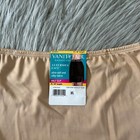 Vanity Fair Radiant Collection Half Slip Women Size Medium 18  Brown Floral Lace