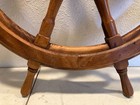 34  Ship Steering Wheel Wooden Antique Teak Brass Nautical Pirate Ship Wheel