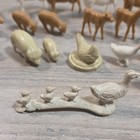 Vintage Lot Of 30 Louis Marx Farm Animals Livestock Multiple Colors 