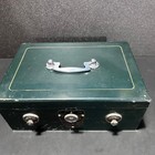 Prewar Antique Handheld Safe 100  Yr Old With Maru Mark  No Key