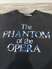 Vtg 90s Phantom Of The Opera T Shirt Sz Xl Sydney Black Faded