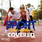 No-ad Sport Spf 50 Sunscreen Lotion Broad Spectrum 16oz Water Resistant