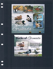  25 50 Scott Value - 2022 Grenada Gren Ducks 2 S s Caribbean Sea Cv Mnh Nh Umm